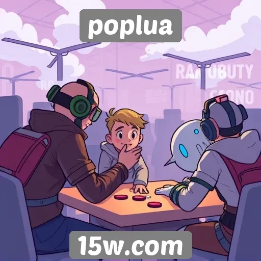 Comportamento da comunidade de jogadores no Poplua