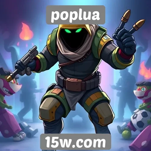 Novidades de jogos em destaque no site poplua