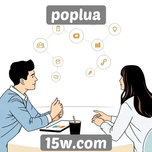 Experiência do usuário no site poplua